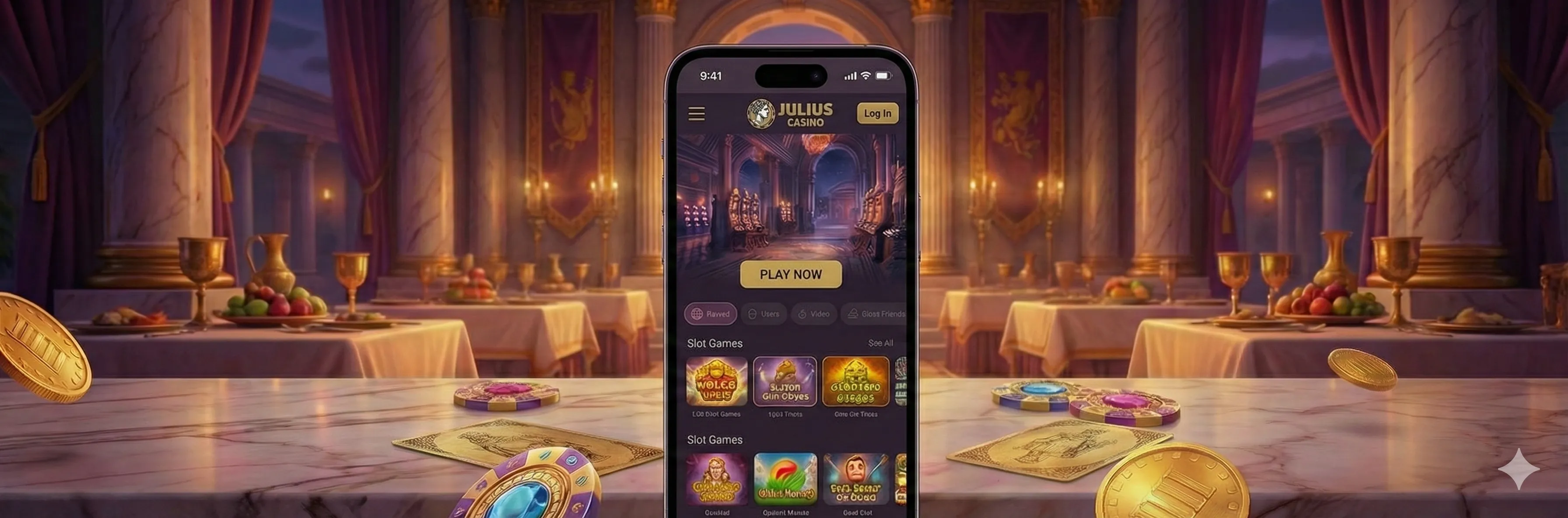 Julius Casino mobile
